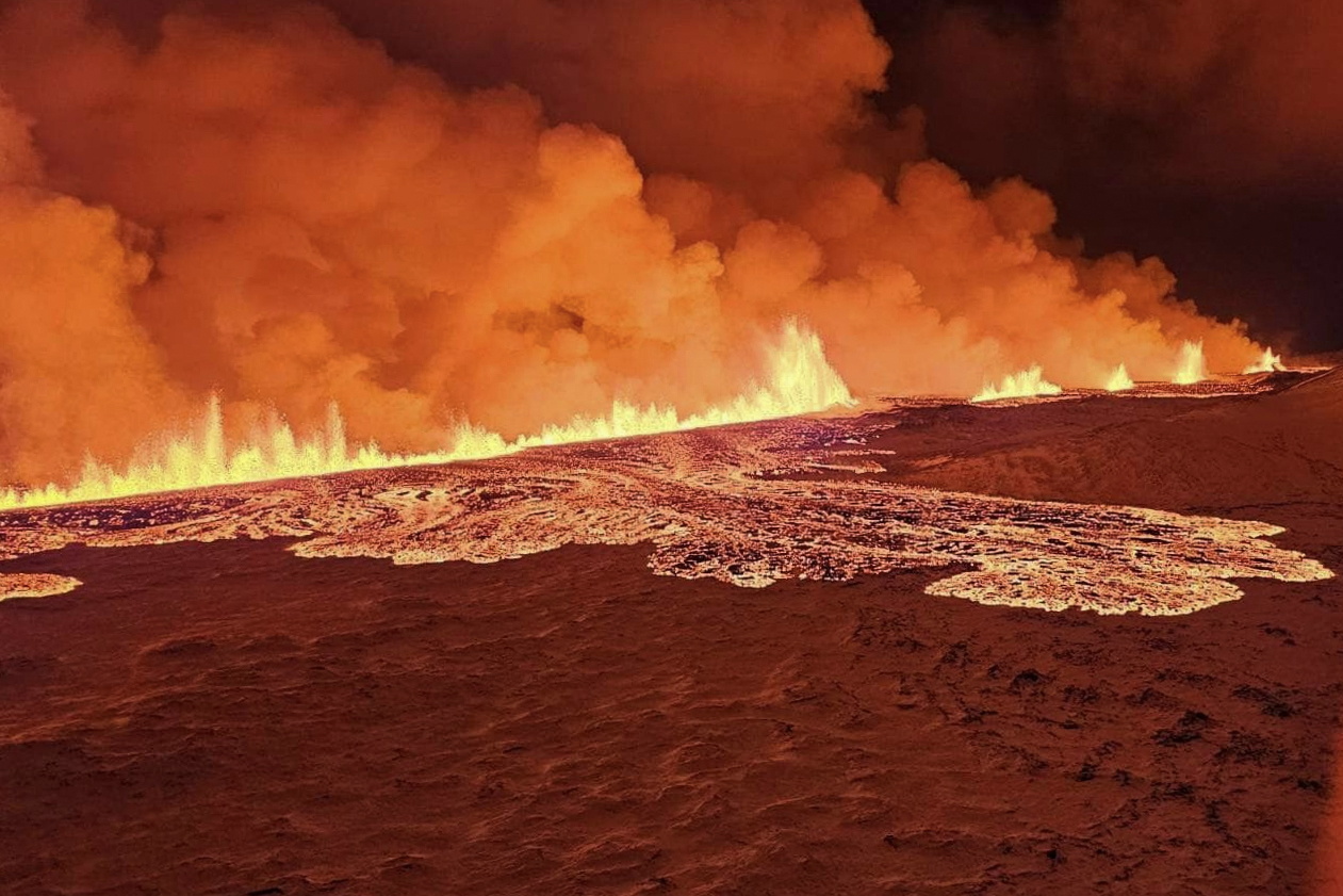 Pojava Vulkanizma Vulkanska erupcija na Islandu jenjava, a stanovnici bez tople vode ...