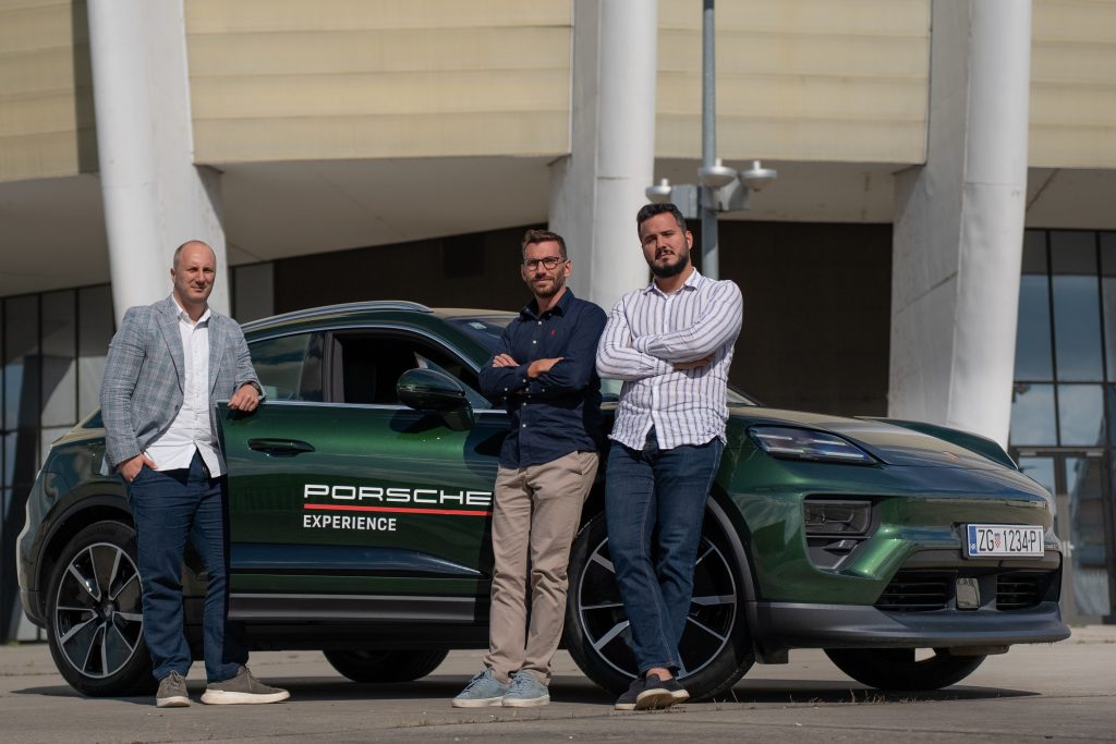 Organizatori Domagoj Badanjak, Marko Kičin i Alen Žarković